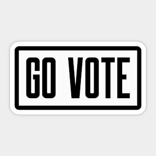 GO VOTE Sticker